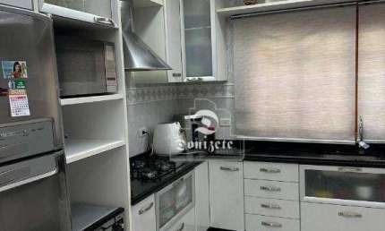 Sobrado com 3 dormitórios à venda, 195 m² por R$ 999.999,90 - Vila Camilópolis - Santo André/SP