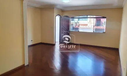 Sobrado, 262 m² - venda por R$ 1.300.000,00 ou aluguel por R$ 5.747,00/mês - Santa Maria - Santo André/SP