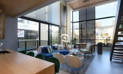 Apartamento duplex à venda, 144 m² por r$ 2.120.000,00 - jardim - santo andré/sp