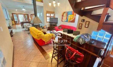 Sobrado com 3 dormitórios, 338 m² - venda por R$ 1.899.999,99 ou aluguel por R$ 25.641,94/mês - Campestre - Santo André/SP