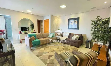 Apartamento com 3 dormitórios à venda, 126 m² por R$ 1.431.000,00 - Vila Scarpelli - Santo André/SP