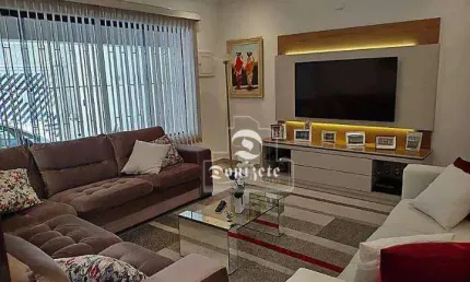 Sobrado à venda, 196 m² por r$ 798.000,00 - jardim stella - santo andré/sp