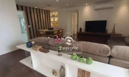 Apartamento com 3 dormitórios à venda, 122 m² por r$ 1.379.999,99 - jardim - santo andré/sp