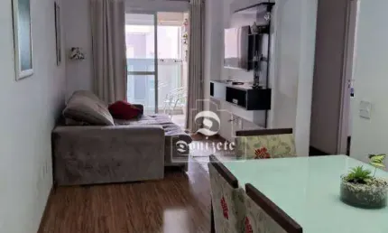 Apartamento com 3 dormitórios à venda, 84 m² por R$ 680.000,00 - Vila Valparaíso - Santo André/SP