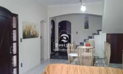 Sobrado à venda, 253 m² por r$ 746.000,00 - vila lucinda - santo andré/sp