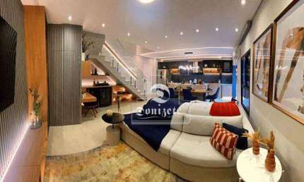 Apartamento Duplex à venda, 91 m² por R$ 989.000,00 - Jardim - Santo André/SP