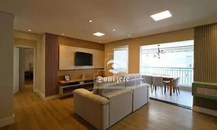 Apartamento com 2 dormitórios à venda, 90 m² por r$ 999.999,90 - centro - santo andré/sp