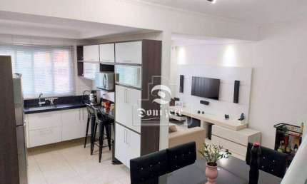 Sobrado com 2 dormitórios à venda, 93 m² por R$ 799.000,00 - Vila Assunção - Santo André/SP