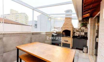 Cobertura com 2 dormitórios à venda, 110 m² por R$ 674.999,91 - Vila Metalúrgica - Santo André/SP