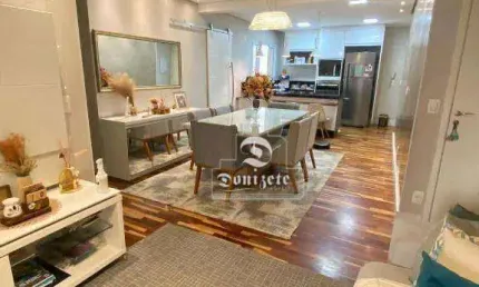 Apartamento com 3 dormitórios à venda, 96 m² por r$ 849.999,99 - vila valparaíso - santo andré/sp