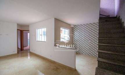 Cobertura com 2 dormitórios à venda, 76 m² por R$ 351.063,00 - Cidade São Jorge - Santo André/SP