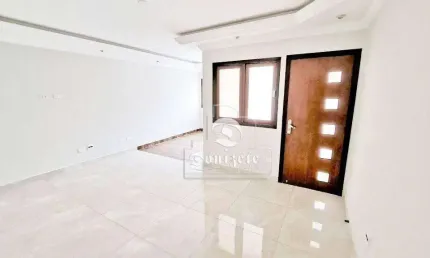 Sobrado com 3 dormitórios à venda, 131 m² por r$ 692.990,00 - vila pires - santo andré/sp
