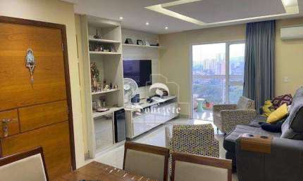 Apartamento com 3 dormitórios à venda, 115 m² por R$ 1.099.000,00 - Vila Assunção - Santo André/SP