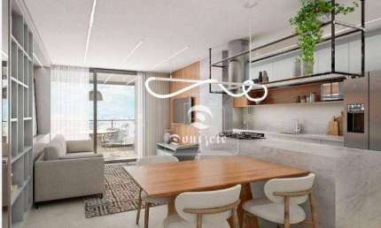 Apartamento com 2 dormitórios à venda, 83 m² por r$ 899.125,92 - jardim - santo andré/sp