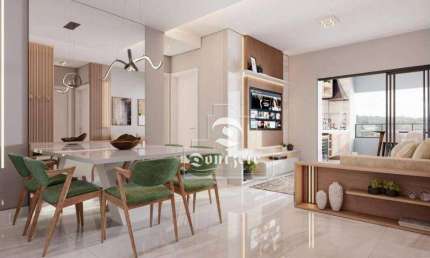 Apartamento à venda, 113 m² por R$ 1.204.000,00 - Vila Bastos - Santo André/SP