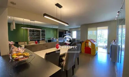 Apartamento com 3 dormitórios à venda, 76 m² por r$ 699.999,99 - campestre - santo andré/sp