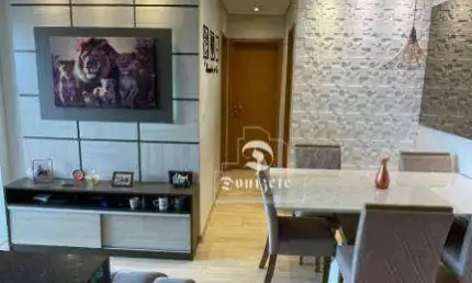 Apartamento à venda, 52 m² por R$ 417.998,00 - Vila Guaraciaba - Santo André/SP