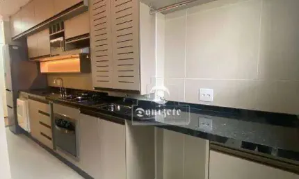 Apartamento com 3 dormitórios para alugar, 87 m² por r$ 6.885,83/mês - vila bastos - santo andré/sp