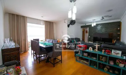 Apartamento com 3 dormitórios à venda, 125 m² por r$ 1.310.000,00 - jardim - santo andré/sp
