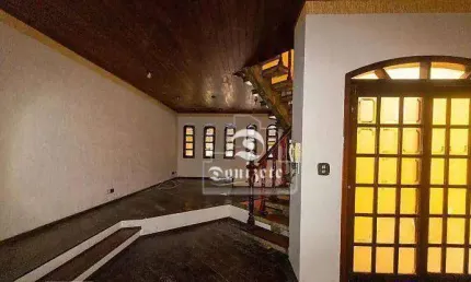Sobrado com 3 dormitórios à venda, 192 m² por R$ 775.000,00 - Vila Homero Thon - Santo André/SP