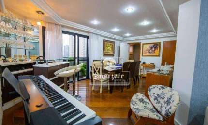 Apartamento com 3 dormitórios à venda, 160 m² por R$ 870.000,00 - Vila Bastos - Santo André/SP