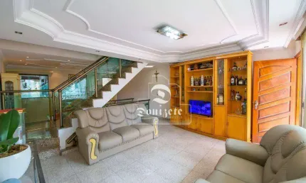 Sobrado com 3 dormitórios à venda, 180 m² por R$ 850.999 - Parque das Nações - Santo André/SP.