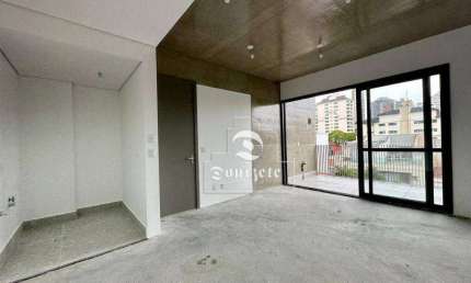 Apartamento com 1 dormitório à venda, 51 m² por R$ 720.000,00 - Jardim - Santo André/SP
