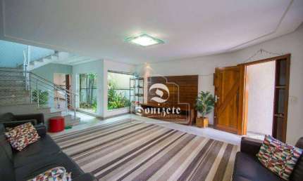 Sobrado com 4 dormitórios, 398 m² - venda por R$ 1.599.999,90 ou aluguel por R$ 8.170,26/mês - Vila Floresta - Santo André/SP