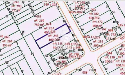 Terreno à venda, 400 m² por R$ 1.200.000,00 - Santa Maria - Santo André/SP