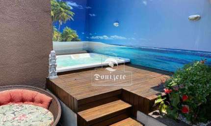Cobertura com 3 dormitórios, 145 m² - venda por R$ 1.500.000,00 ou aluguel por R$ 8.370,01/mês - Campestre - Santo André/SP