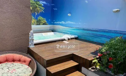 Cobertura com 3 dormitórios, 145 m² - venda por R$ 1.500.000,00 ou aluguel por R$ 8.370,01/mês - Campestre - Santo André/SP