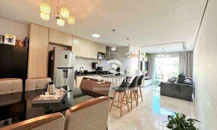 Apartamento com 3 dormitórios à venda, 77 m² por R$ 459.990,00 - Parque das Nações - Santo André/SP