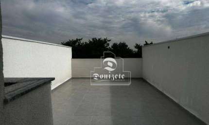 Cobertura com 2 dormitórios, 110 m² - venda por R$ 550.000,00 ou aluguel por R$ 3.362,50/mês - Vila Metalúrgica - Santo André/SP