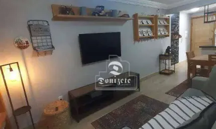Apartamento com 2 dormitórios à venda, 60 m² por R$ 530.000,00 - Vila Alzira - Santo André/SP