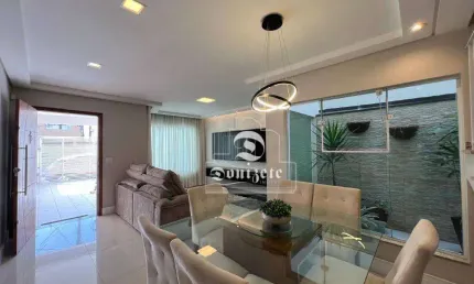 Sobrado com 3 dormitórios à venda, 154 m² por r$ 889.900,00 - vila eldízia - santo andré/sp