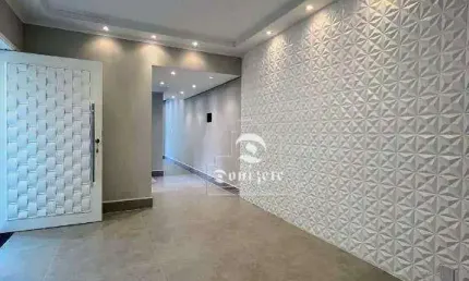 Sobrado com 3 dormitórios à venda, 180 m² por r$ 749.000,00 - jardim do estádio - santo andré/sp