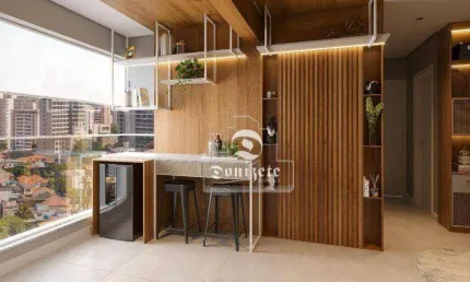 Apartamento com 2 dormitórios à venda, 56 m² por R$ 499.000,00 - Vila Alzira - Santo André/SP