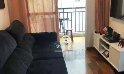 Apartamento com 3 dormitórios à venda, 67 m² por R$ 480.000,00 - Vila Eldízia - Santo André/SP