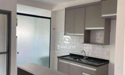 Apartamento com 2 dormitórios para alugar, 59 m² por R$ 3.185,00/mês - Bangu - Santo André/SP