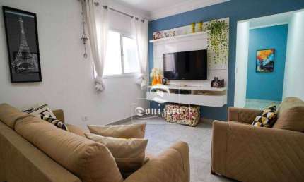 Cobertura com 3 dormitórios à venda, 190 m² por R$ 1.100.000,00 - Vila Alzira - Santo André/SP