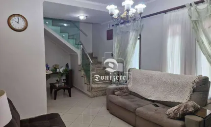 Sobrado com 3 dormitórios à venda - campestre - santo andré/sp