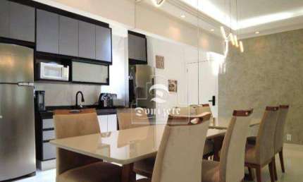 Apartamento com 3 dormitórios à venda, 66 m² por R$ 520.000,00 - Vila Metalúrgica - Santo André/SP