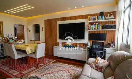 Apartamento à venda, 97 m² por r$ 498.999,00 - vila assunção - santo andré/sp