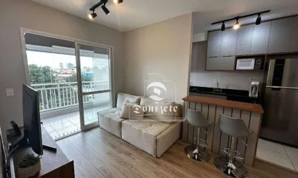 Apartamento a venda na vila apiaí  em santo andré com 2 dormitórios , 61 m² por r$ 609.999,99