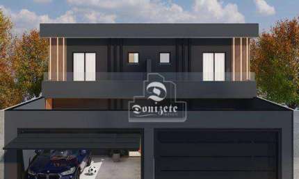 Sobrado à venda, 140 m² por R$ 1.250.000,00 - Jardim Bela Vista - Santo André/SP