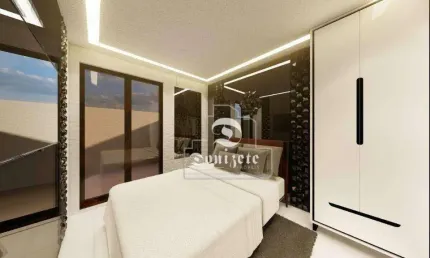 Cobertura com 2 dormitórios à venda, 89 m² por R$ 660.000,00 - Campestre - Santo André/SP