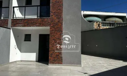 Apartamento garden com 2 dormitórios à venda, 132 m² por r$ 564.960,00 - campestre - santo andré/sp