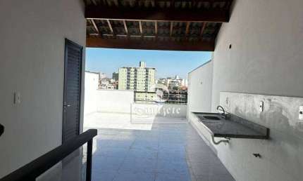 Cobertura com 2 dormitórios à venda, 100 m² por R$ 598.130,00 - Campestre - Santo André/SP