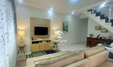 Sobrado com 4 dormitórios à venda, 326 m² por r$ 800.000,00 - jardim araguaia - mauá/sp