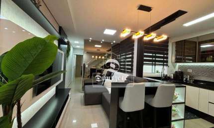 Cobertura com 2 dormitórios à venda, 82 m² por R$ 697.000,00 - Jardim Bela Vista - Santo André/SP